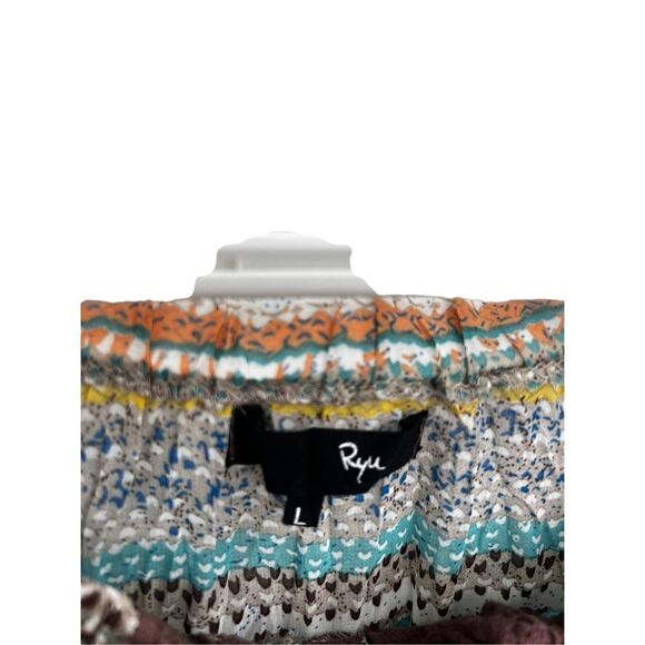 Ryu long sleeved balloon sleeved boho floral cotton floral  embroidered blouse - Picture 7 of 14